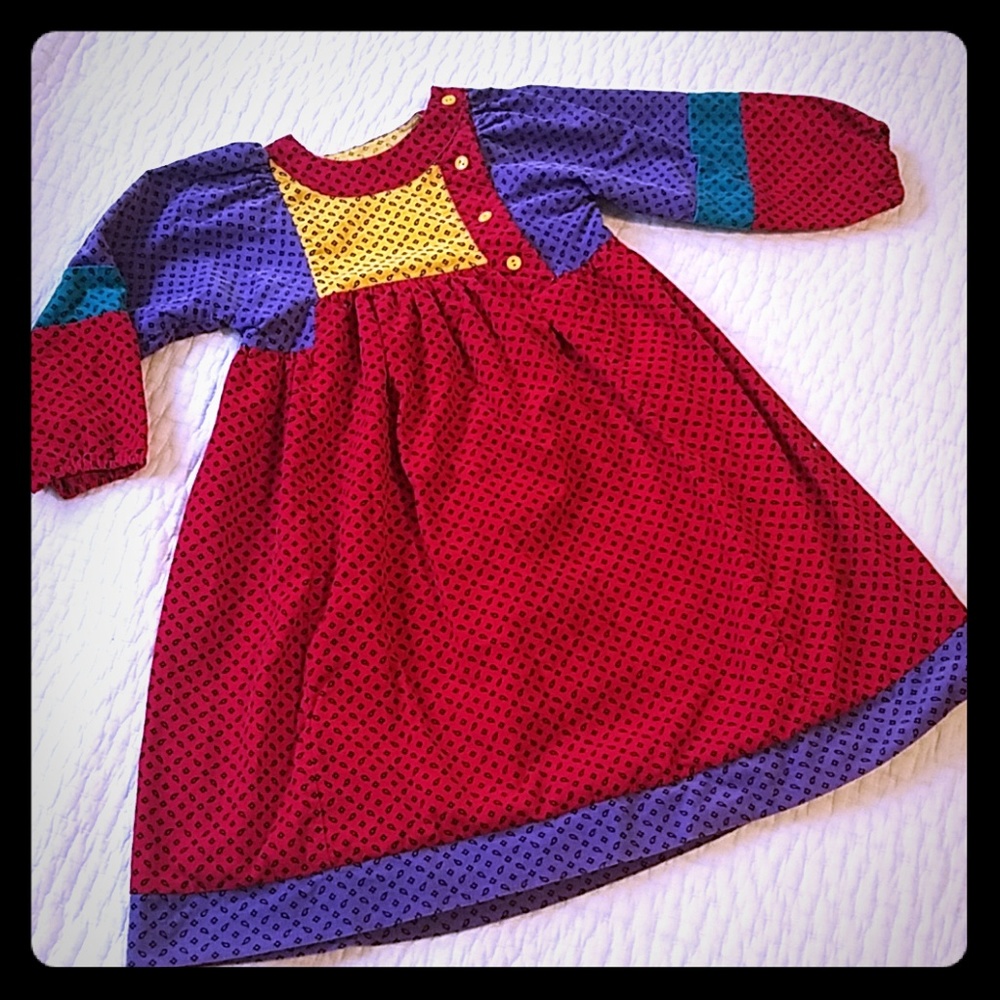 Mousefeathers Corduroy Long Sleeve Dress